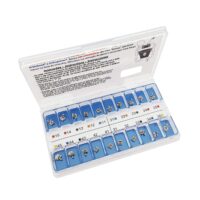 Kit de Bráquetes 01 caso Prescrição Roth Autoligado SLI .022″ Gancho Can./Prés – MORELLI