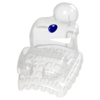 Bráquete Prescrição Roth PolySafira .022″ 34,44 Gancho – MORELLI