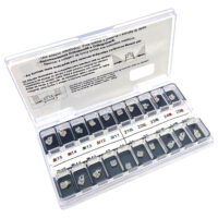 Kit de Bráquetes 01 caso Prescrição Roth PolySafira 022″ Gancho Can./Prés – MORELLI