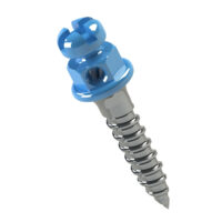 Miniparafuso Ortodôntico Cabeça de Bráquete Antihorário Compr.: 6mm Transm.: 1mm Ø1.5mm – MORELLI