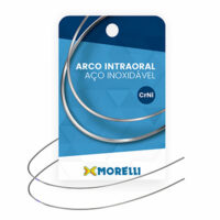 Arco Intraoral Superior CrNi Redondo Ø0,30mm (.012″) – MORELLI