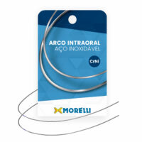 Arco Intraoral Superior CrNi Redondo Ø0,50mm (.020″) – MORELLI