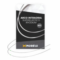 Arco Intraoral Rhodium Superelástico Grande NiTi Redondo Ø0,40mm (.016″) – MORELLI