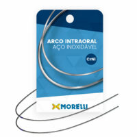 Arco Intraoral Superior CrNi Retangular 0,40×0,55mm (.016″x.022″) – MORELLI