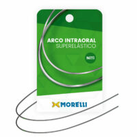 Arco Intraoral Superelástico Grande NiTi Retangular 0,40×0,55mm (.016″x.022″) – MORELLI