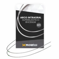 Arco Intraoral Rhodium Superelástico Grande NiTi Ret. 0.48 X 0.63mm (.019 X .025″) – MORELLI