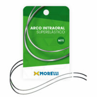 Arco Intraoral Curva Reversa SPEE Superelástico Médio NiTi Redondo Ø0,45mm (.018″) – MORELLI