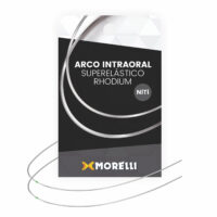 Arco Intraoral Rhodium Superelástico Médio NiTi Redondo Ø0,35mm (.014″) – MORELLI