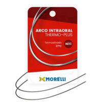 Arco Intraoral Thermo Plus Médio NiTi Ret. 0,53×0,63mm (.021″x.025″) – MORELLI