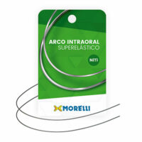 Arco Intraoral Superelástico Pequeno NiTi Quadrado 0,40×0,40mm (.016″x.016″) – MORELLI