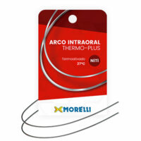 Arco Intraoral Thermo Plus Pequeno NiTi Retangular 0,40×0,55mm (.016″x.022″) – MORELLI