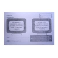 Ficha para Raio X 2 Furos – Preven