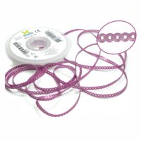 Elástico Corrente Curto Rosa Pérola 1,5m – MORELLI