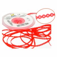 Elástico Corrente Médio Vermelho Cristal 1,5m – MORELLI