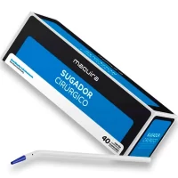 Sugador Cirúrgico Descartável Estéril 40UN – Maquira