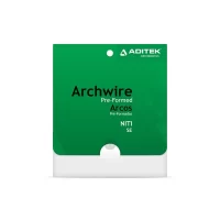 ARCO NITI SUPERELASTICO 018 x .025 INF C/10 – ADITEK