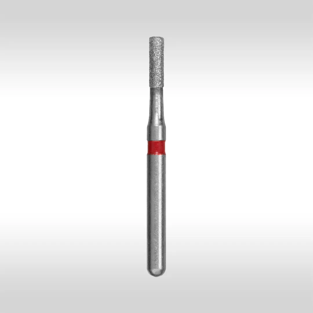 Ponta Diamantada FG 1093F Cilíndrica Topo Plano - KG Sorensen