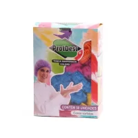 Touca Descartável Sanfonada Sortida com Elástico Colors – Protdesc